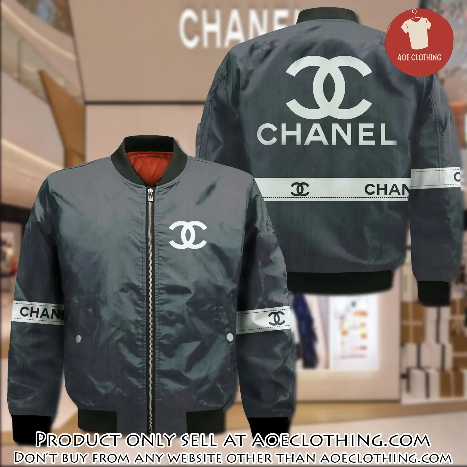 Chanel bomber jacket luxury brand clothing clothes outfit for men women 03 aoe0920958